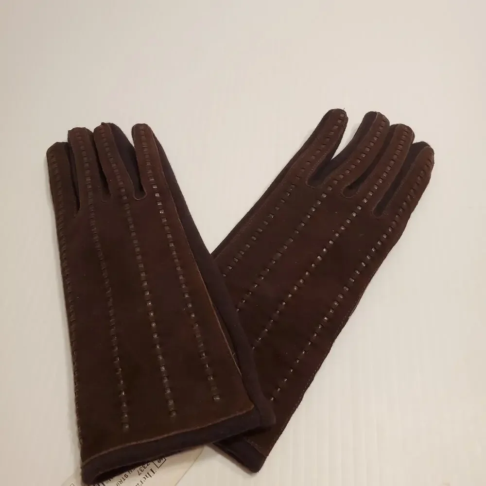Jeanne Simmons Texting Therapy Woven Striped Gloves New with tags.